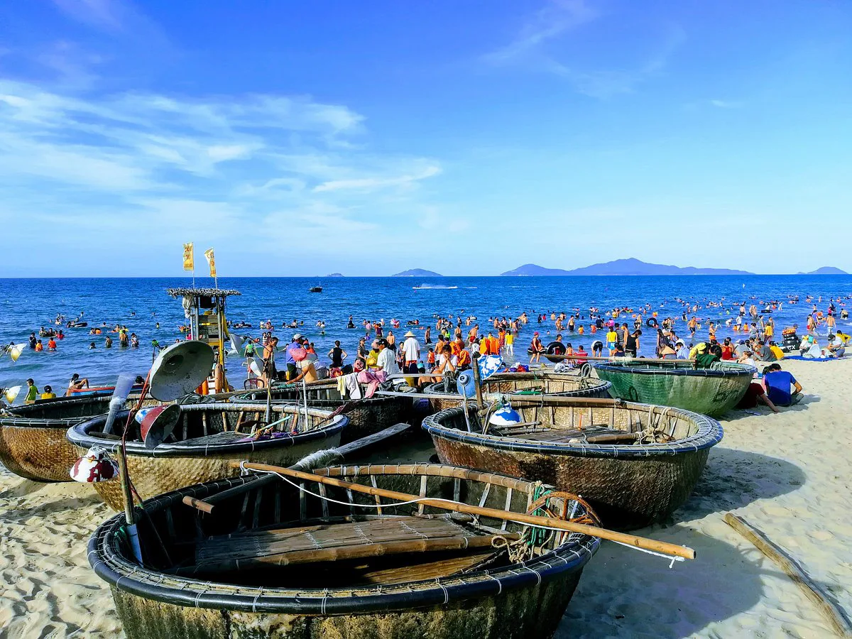 An Bang Beach Hoi An Vietnam coast