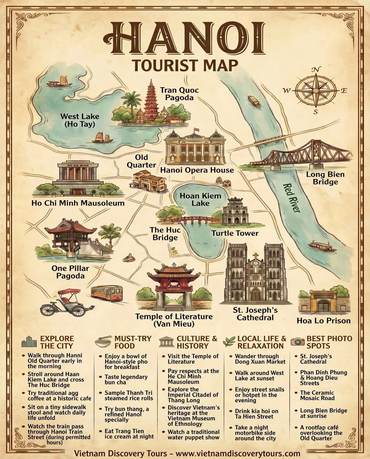 Weekend Activities at Hanoi's Hoan Kiem Lake Pedestrian Zone