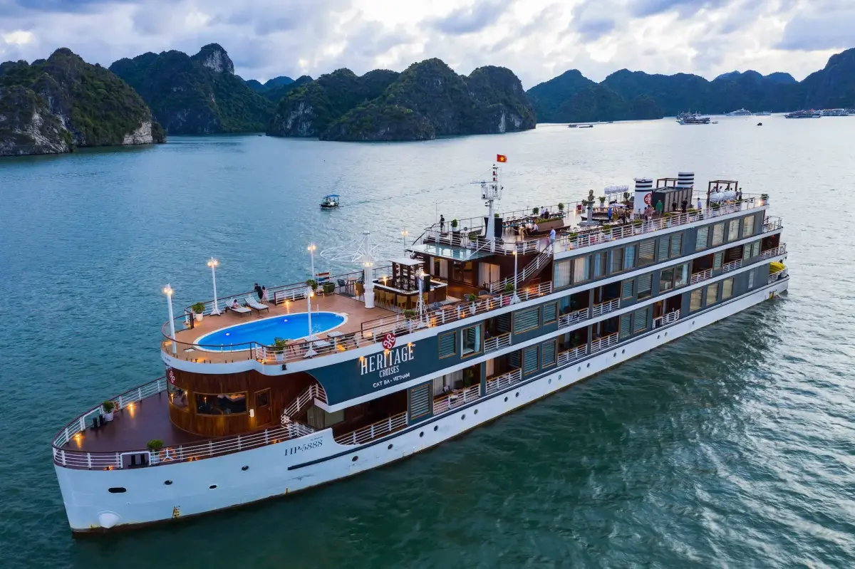 Halong Bay Heritage Cruise 2 Days 1 Night