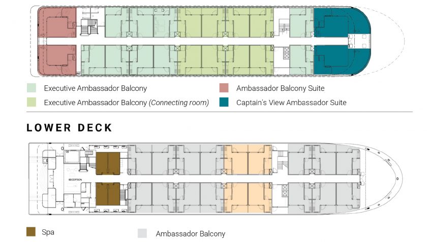 Ambassador Signature Deck Plan