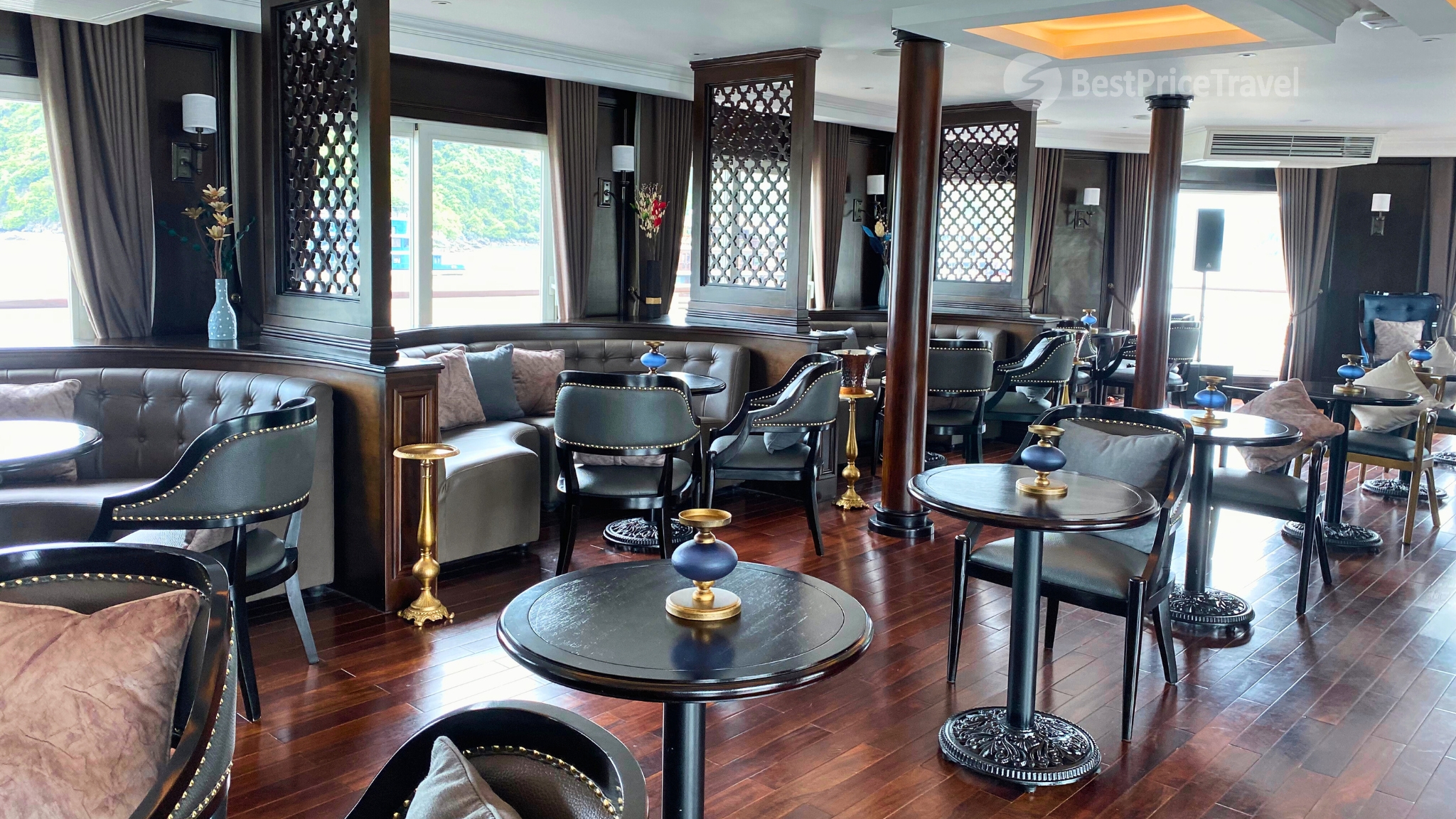 Piano Lounge offers a lovely space for live music and movies after your dinner