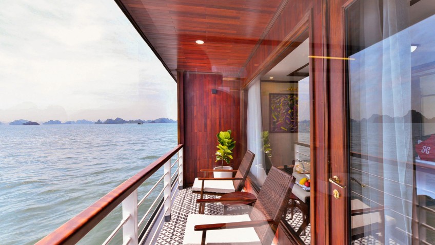 Stunning view from the Private Balcony