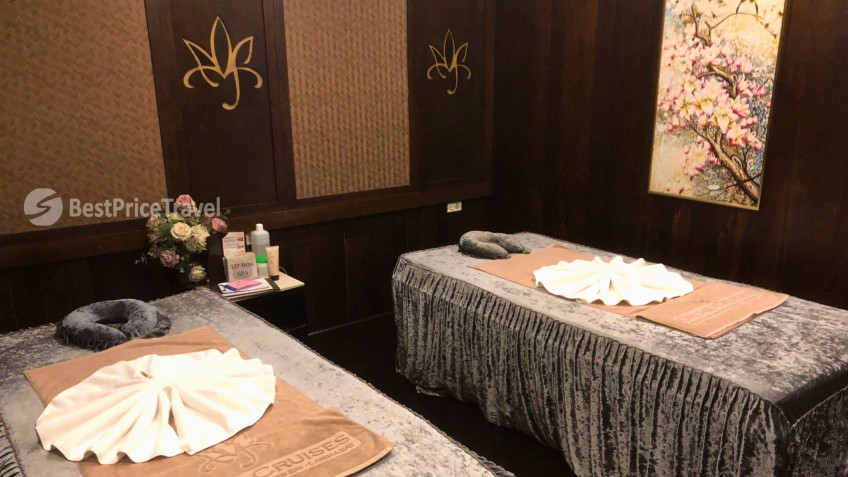 Spa room on board