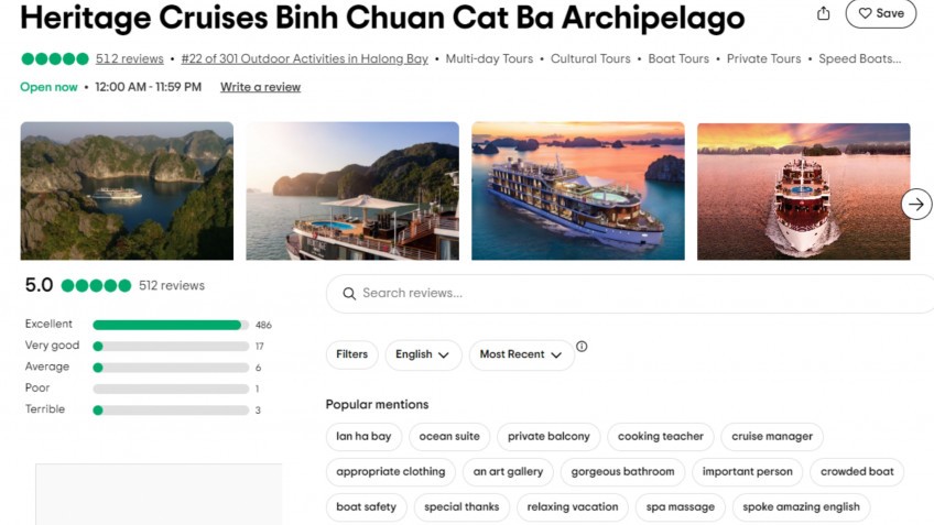 Heritage Cruise on Tripadvisor
