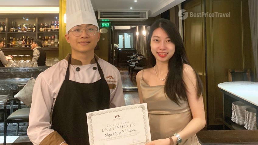 Cooking Class Certificate For Participants