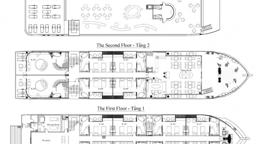 Orchid Classic Deck Plan
