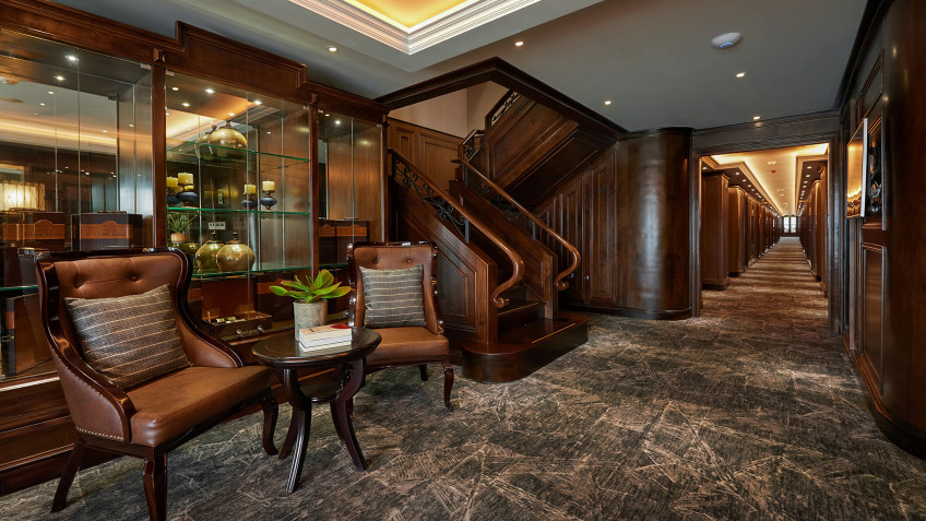 Wooden Style Lobby And Hallway
