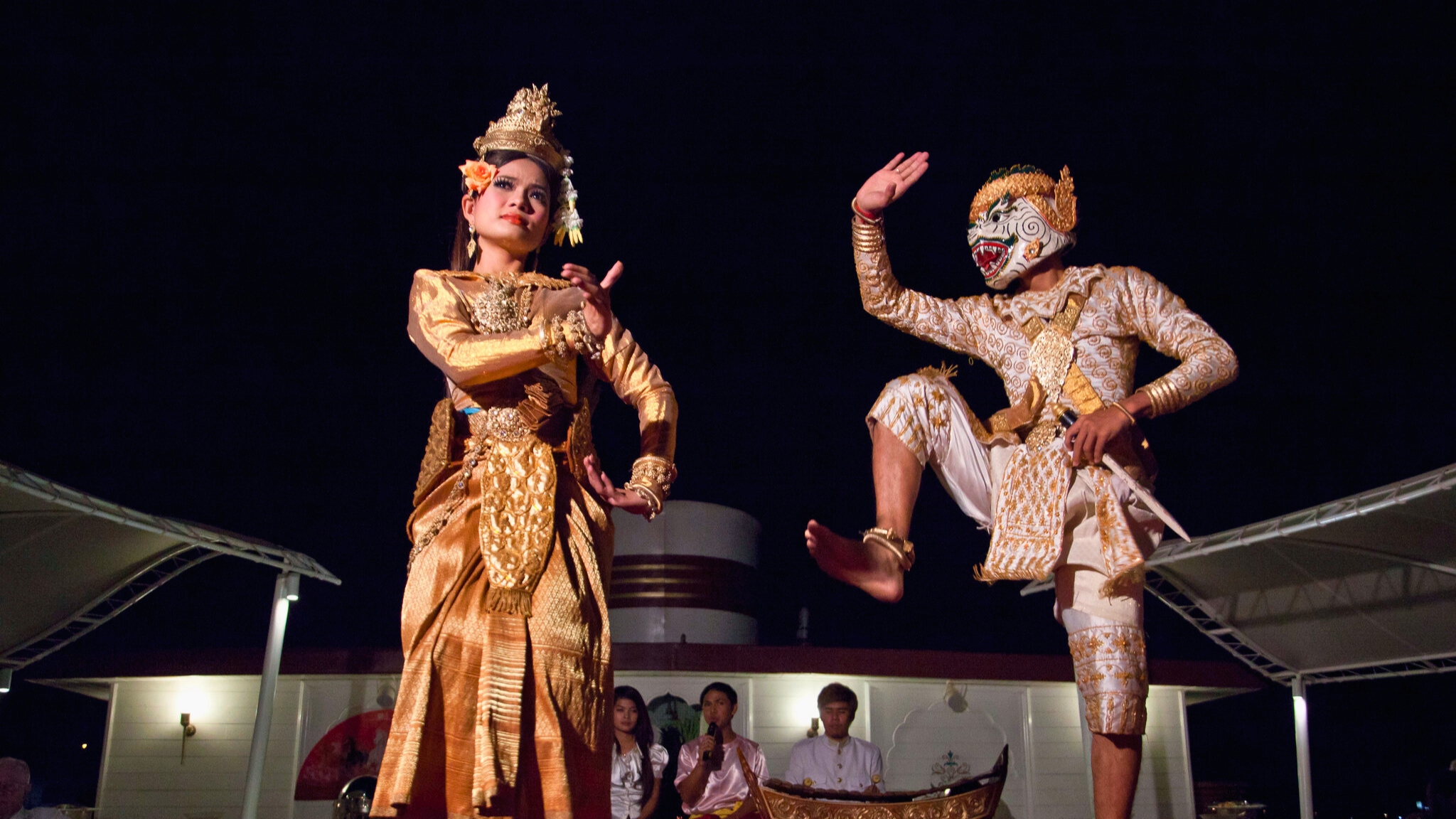 Inspiring Apsara Dance Onboard