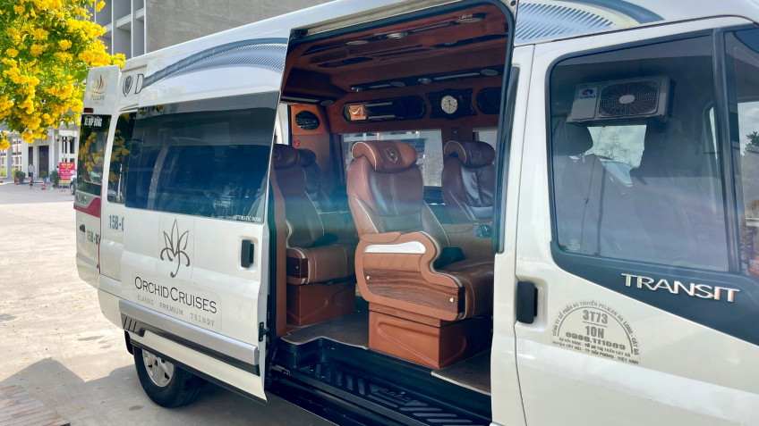 Orchid's exclusive shuttle service